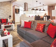 the lounge of summit lodge